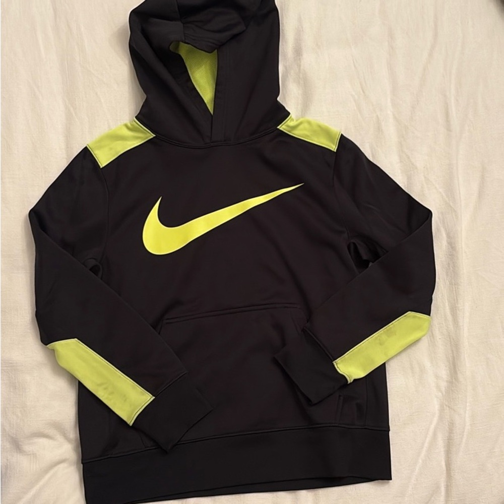Nike Black Hoodie- boys Large